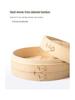 Commercial Handmade Bamboo Steamer for Dim Sum, Xiaolongbao, Mantou, and Rice