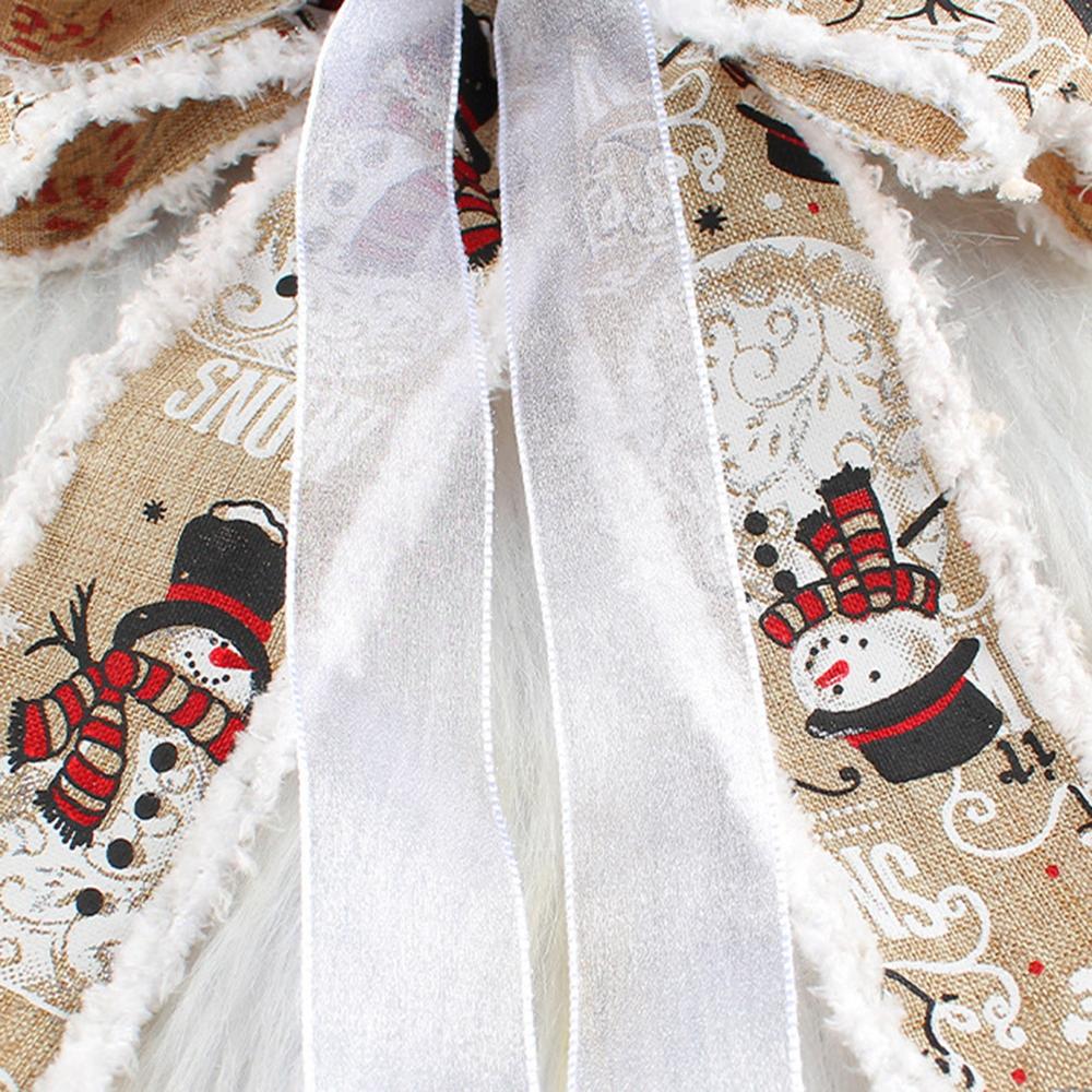 Mašle na vánoční stromeček Vánoční dekorace Potřeby zimní vánoční mašle