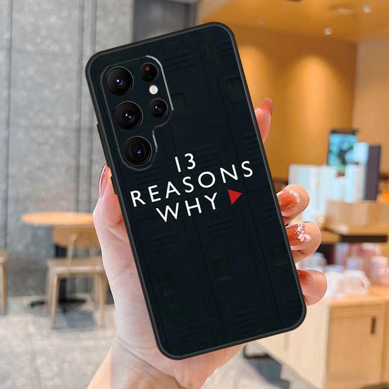 13 Thirteen Reasons Why Phone Case For Samsung Galaxy S25 S24 S22 S21 S20 S23 Ultra S9 S10 Plus S25 FE Back Cover