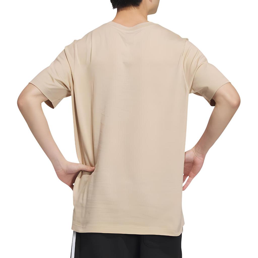 adidas SS24 T Shirt Unisex Magic Light Brown/Black JI9077