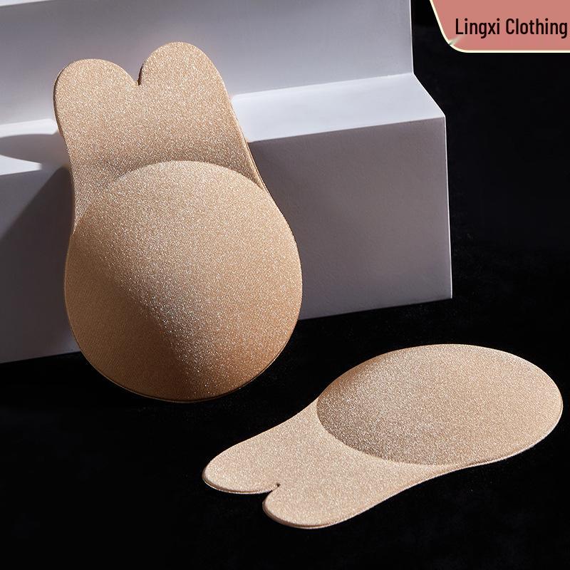 European & American Bunny Ears Breathable Push-Up Strapless Lightweight Nipple Covers