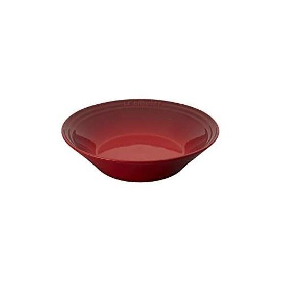 Le Creuset Deep Plate Neo Shallow Dish 22 Cm 800 Ml Cherry Red Heat Resistant Cold Microwave Oven Compatible Baking