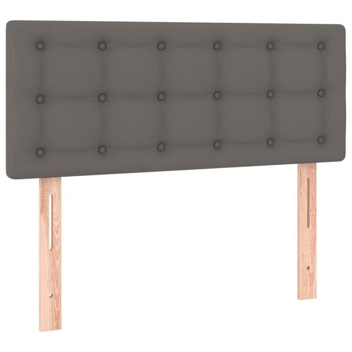 VidaXL Headboard Bedroom Furniture Single Bed Accessory Headboard Bed Frame Interior Grey 90x5x78/88 Cm 346428