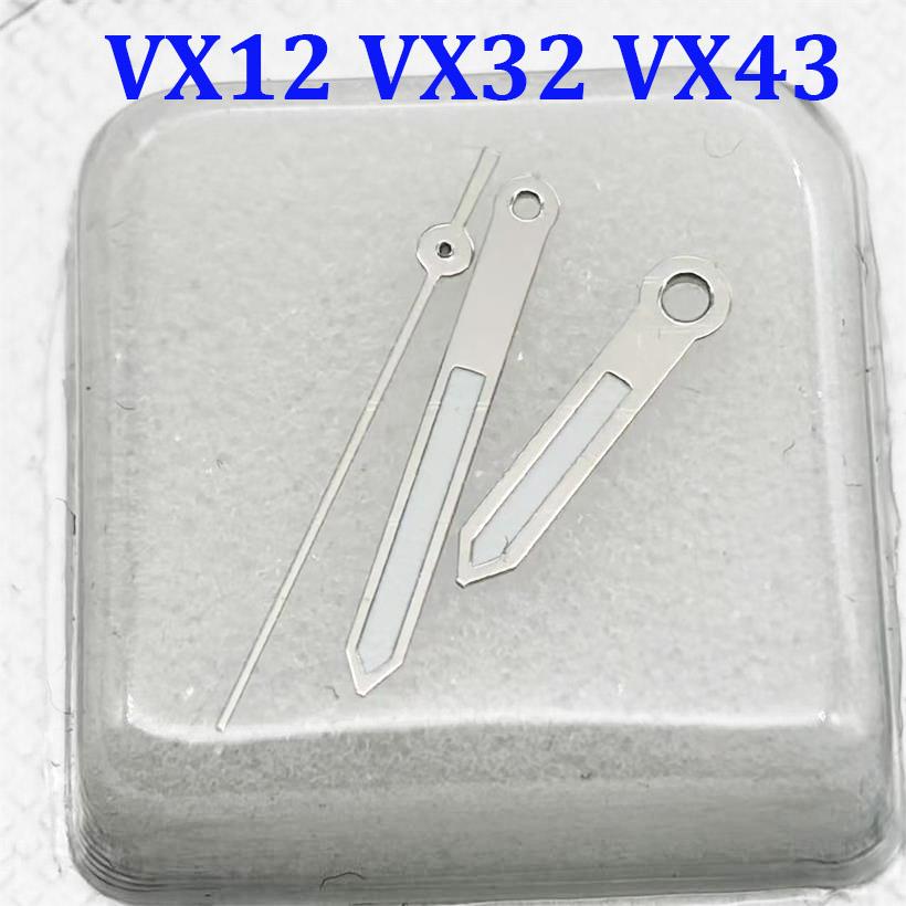 

Suitable For VX12 VX32 VX43 Quartz Movement Hour Minute Second Three Needle Luminous Pointer Watch Accessories