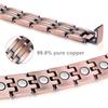 Men Bracelet Copper Geometric Bangle Wheat Chains Retro Fashion Hand Decor Decorations Boyfriend Jewelry Birthday Party