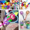 303pcs 11.8inch Multiple Colors Pipe Cleaners & Plastic Colorful Scissors DIY Art Twisting Stick Materials Kit Birthday Gift YMY