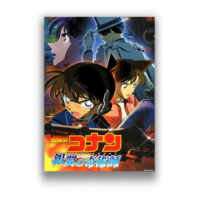 Detective Conan Anime Posters and Prints Canvas Painting Wall Pictures For Living Room Vintage Poster Decorative Home Decor