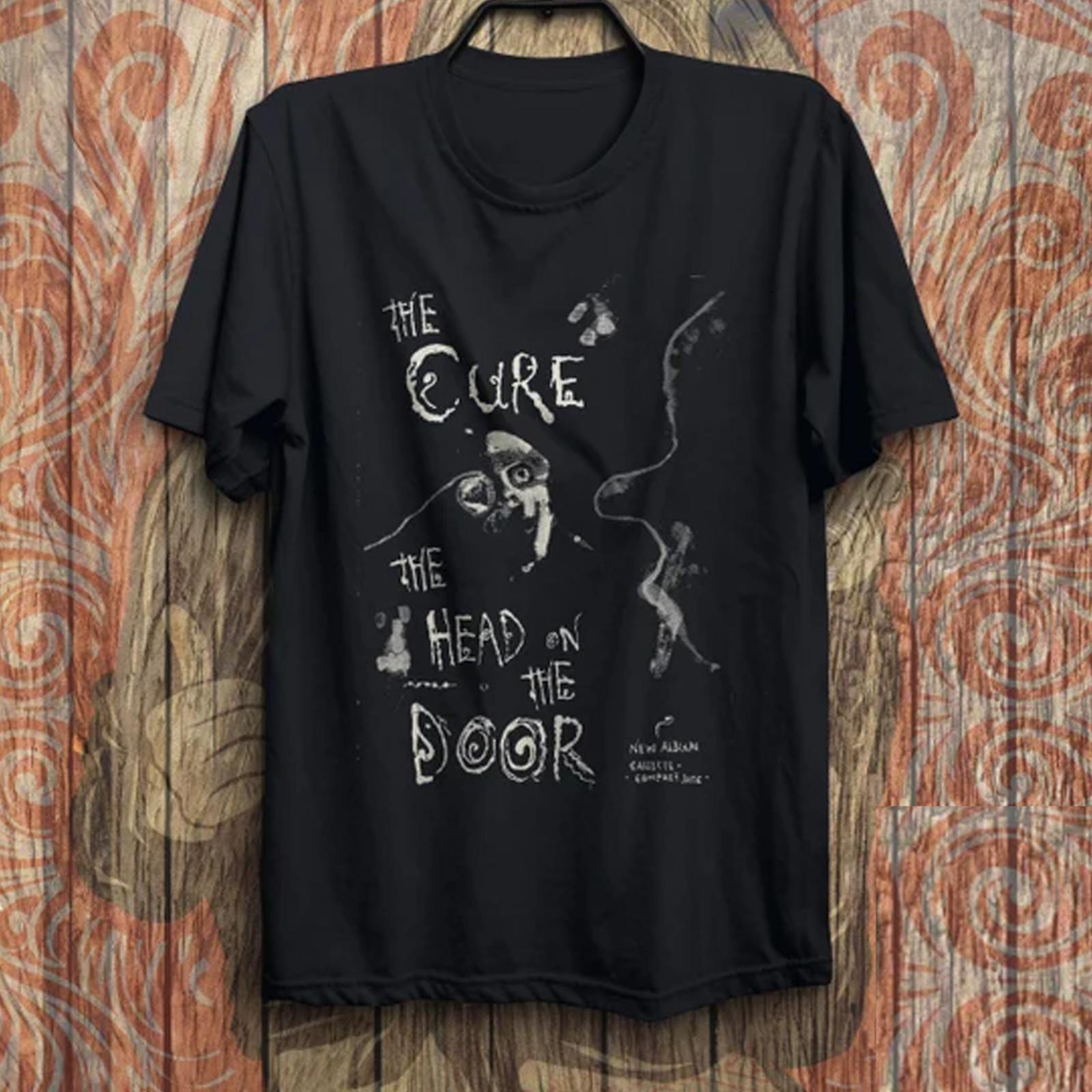 VTG The Cure band black T-Shirt Mens Womens Tees Top SHORT SLEEVE All sizes JJ5268 4XL