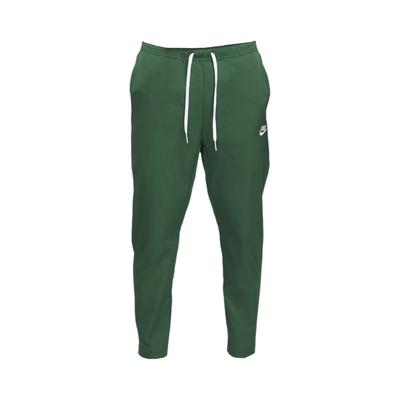 Club Logo Embroidered Drawstring Knit Joggers Men Bottoms Green DX0625-323