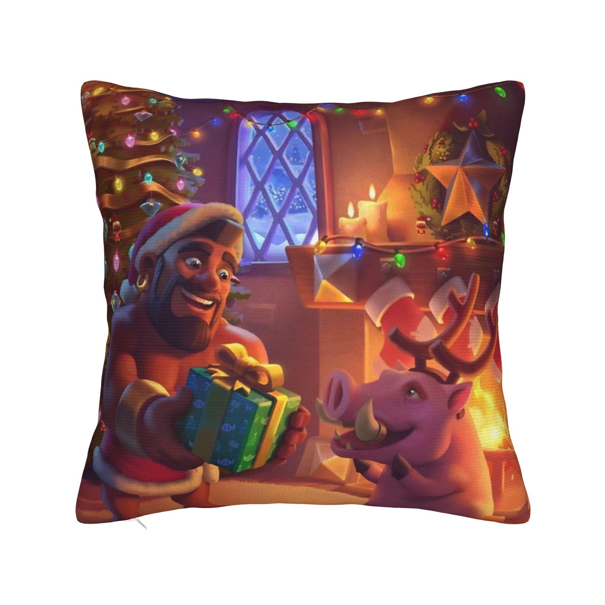 

Hog Rider Pillowcases Accessories Printed Cushion Cover Gift Pillow Case Cover Chair Multi Size 12x12Inch