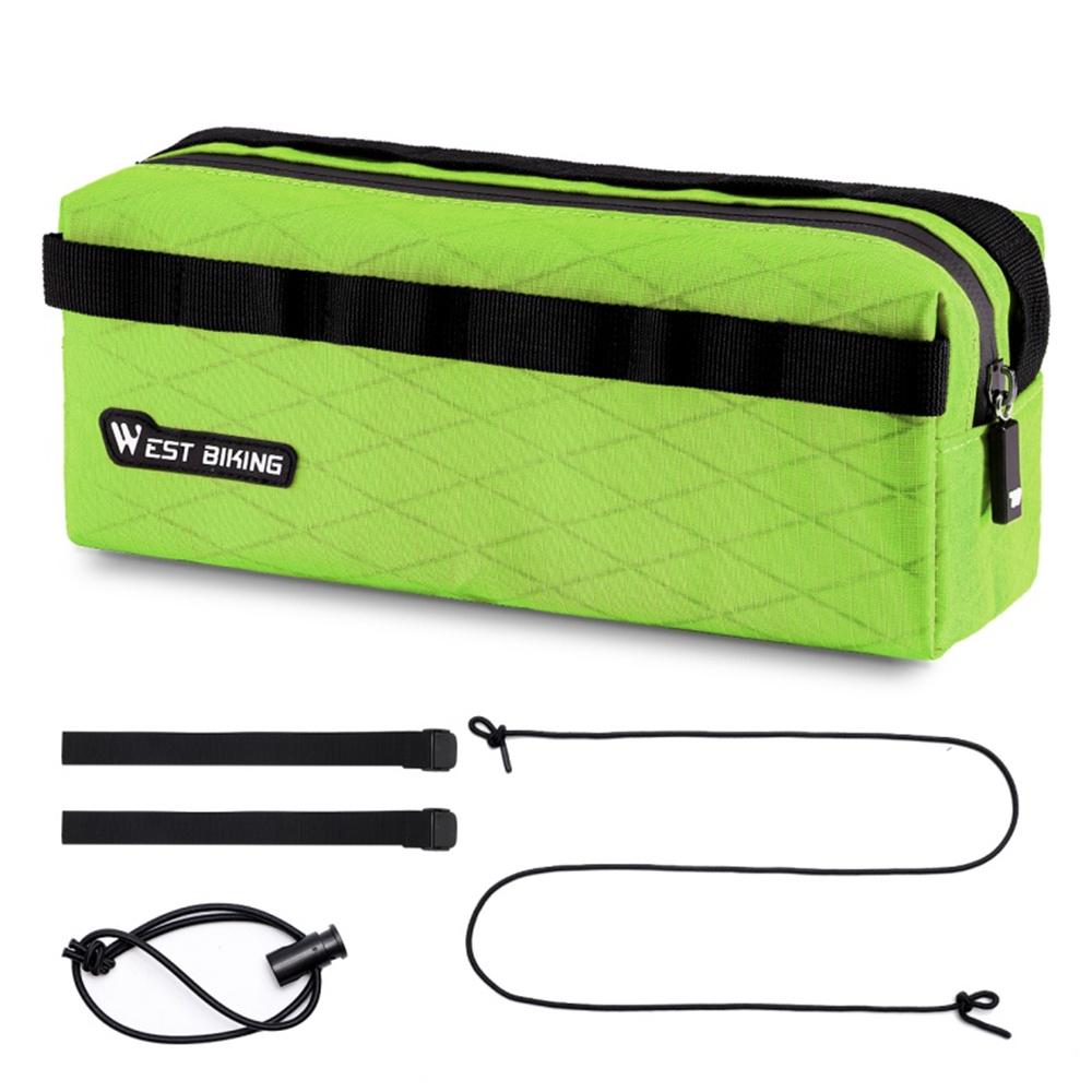 WEST BIKING YP0707408 2L Bicycle Handlebar Bag MTB Road Bike Front Frame Storage Pouch Crossbody Bag C