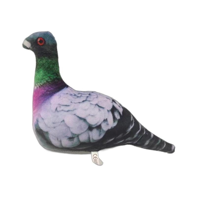 Simulering Kyckling Gosedjur Docka Gosedjurskyckling Papegoja Duva Docka Leksak Gåva Papegoja Gosedjur