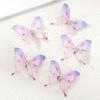 Pack Of 5 Butterfly Hair Clip For Women Girl Hair Accessories Side Barrettes For Parties Proms School Event Wear