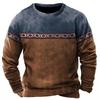 T-shirt Summer 3d Print Jersey Men's Long-sleeved T-shirt Sweat-absorbing Breathable Quick-drying Moto T-shirt 2025