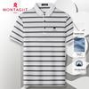 Polo da Uomo a Righe Business MONTAGUT 3004