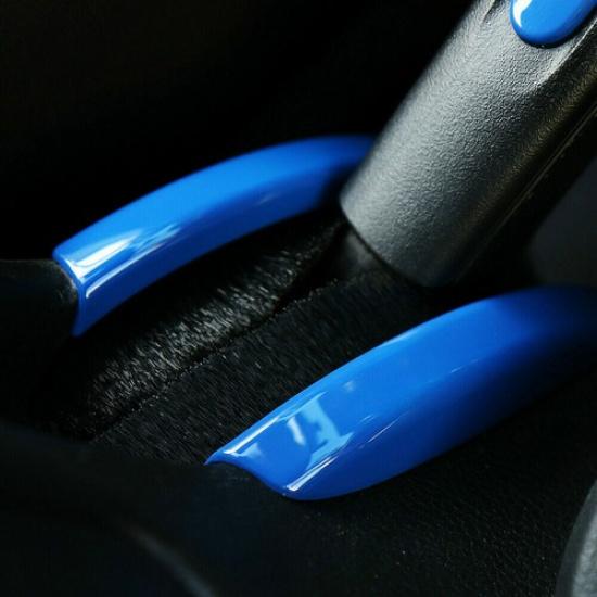 Blue Shift Handbrake Handle Bar Trim Cover Decor For Jeep Wrangler JK 2011-2017