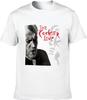 Męska Koszulka Letnia Joe Cocker Live Graficzna Klasyczny Styl Biała