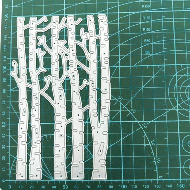Metal Die Cuts Forest Scrapbooking Stencil Card Embossing DIY Album Template