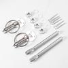 Universal Hood Pin Kit Bonnet Hood Pins Lock Latch Kit Aluminum Racing Latch Catch Pin Key Locking Kit Car Accessories Replace