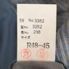 LANVIN 90s Silk Old tailored jacket 58 Blue gray Biggs Men's Used
