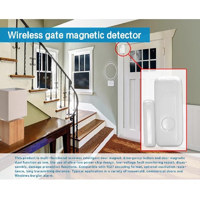 Security Remote Control 433mhz Door Sensor Siren as Alarm System RFID Motion Sensor Detector