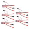 5PCS 30A Brushed ESC with Brake Dual Way JST Interface Micro 30A Brushed Speed Controller for 130 180 260 Motor 1 16 1