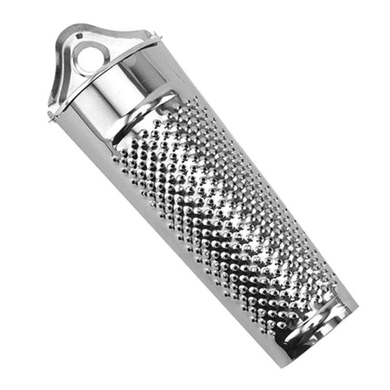 1Pc Stainless Steel Versatile Hand Held Nutmeg Citrus Zester Ginger Grater