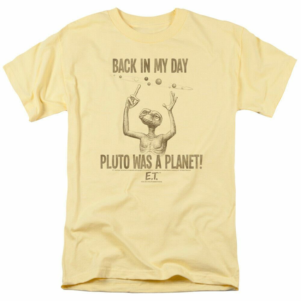 

26 E.T. The Extra Terrestrial In My Day T Shirt Mens Licensed 80s Movie Tee Banana Unisex T-Shirt XL