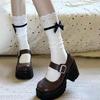 Japanese JK Girls Cotton Calf Socks Sweet Lace Bow Mid-tube Socks Lolita Soft Breathable Pile Socks