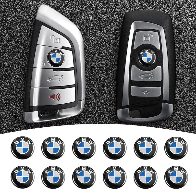 Autocollants Badge Clé Télécommande Voiture 11/14mm Pour BMW F07 F34 F10 F20 F48 F39 F30 F25 F26 F15 F16 F22 F32 E90 E92 E70 E71 E46 E6