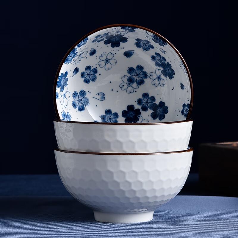 Jutaoren Kanagawa Blue Wave Ceramic Dinner Set