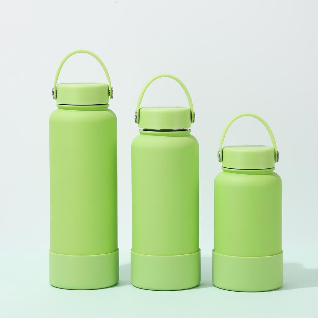 High-Value 316 Stainless Steel Macaron Thermos Bottle with Lanyard - Stylish, Portable, Insulated Sports Water Bottle