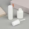 10 Pezzi 10ml Bottigliette Vuote per Smalto Riutilizzabili Barattoli Bottiglie per Smalto con Tappo Pennello Contenitore Cosmetico