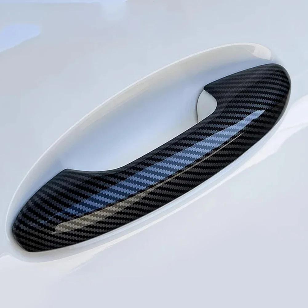 Autotürgriff-Schüsselaufkleber aus Kohlefaser, kratzfest, Schutzfolie, Autozubehör für Mercedes Benz GLC C C200l C260L 2023
