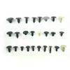 100pcs Universal Mixed Car Various Plastic Rivet Fastener Door Push Pin Auto