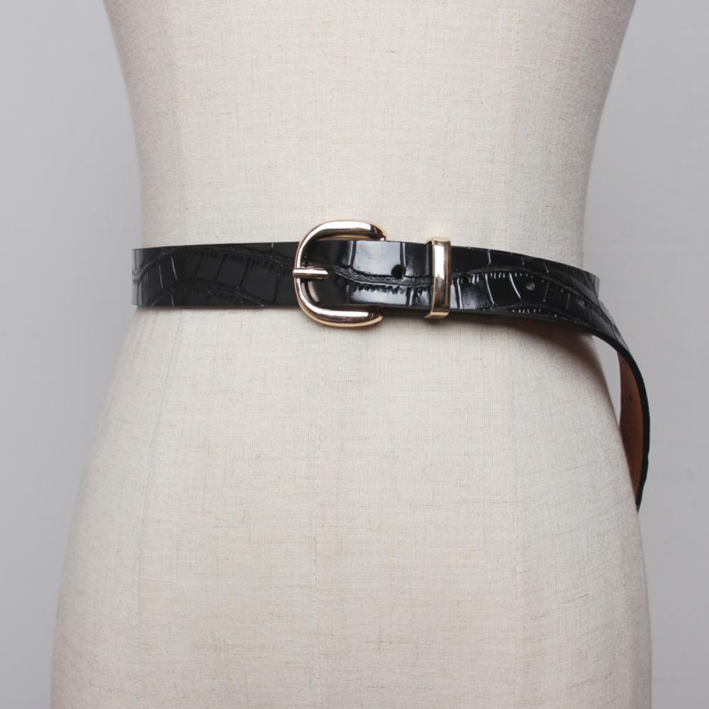 Luxury Y2k Waist Belt PU Leather Jeans Pants Belt Ins Style Women's Belt  Streetwear