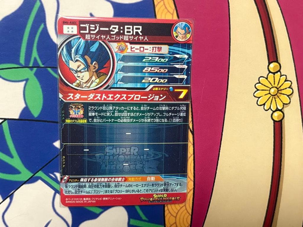 [USED] BM6-ASEC Gogeta:BR