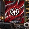Wall Hanging Tapestry Mainz FC Print Cloth for Living Room Bedroom Home Decor