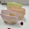 Leak-proof Food Storage Bags Silicone Bag Leak-Proof Upright Freezer Prevent Odor Dishwasher Safe Transfer Reusable Thick Tear-Resistant Snack