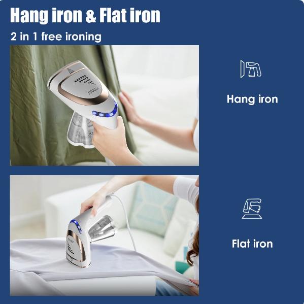 Паровой утюг для одежды — фото 7