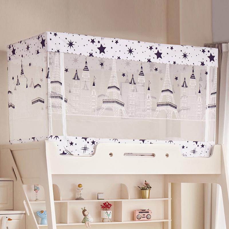 Free Shipping Children's Bunk Bed with Ladder - 1.5m Top, 1.2m Bottom, 1.35m Double Layer High & Low Design for Parent-Child.