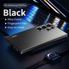 Magnetic Close Aluminum Frame Plastic Back Metal Case For Samsung Galaxy S25 Ultra S24 Ultra S23 S22 S21 Strong Drop Proof Cover