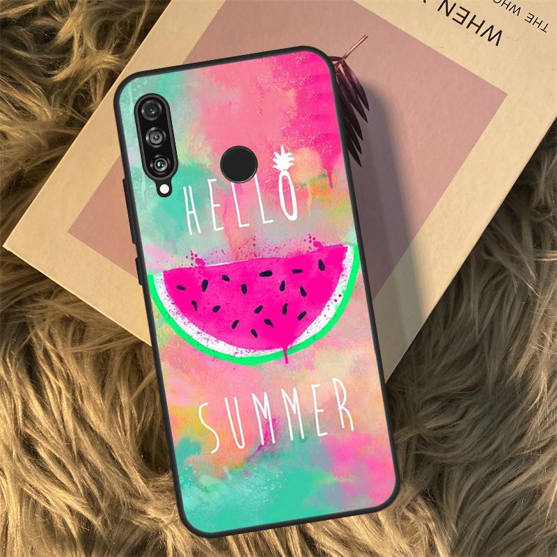 Love Summer For Huawei Nova 11i 12i 3i 7i 8i 9 10 SE Y60 Y61 Y70 Y72 Y73 Y90 Y91 P20 P30 P40 Lite Case