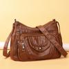 2026 Summer Female Pu Leather Crossbody Shoulder Bags Multi-Pocket Ladies Luxury Purses And Handbags Women'S Bag