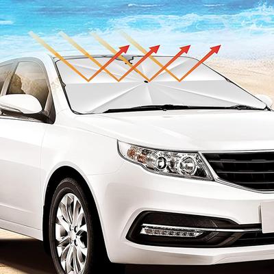 Car Windshield Sun Shade Umbrella Foldable Car Umbrella Sunshade Cover UV Block Car Front Window Heat Insulation Protection