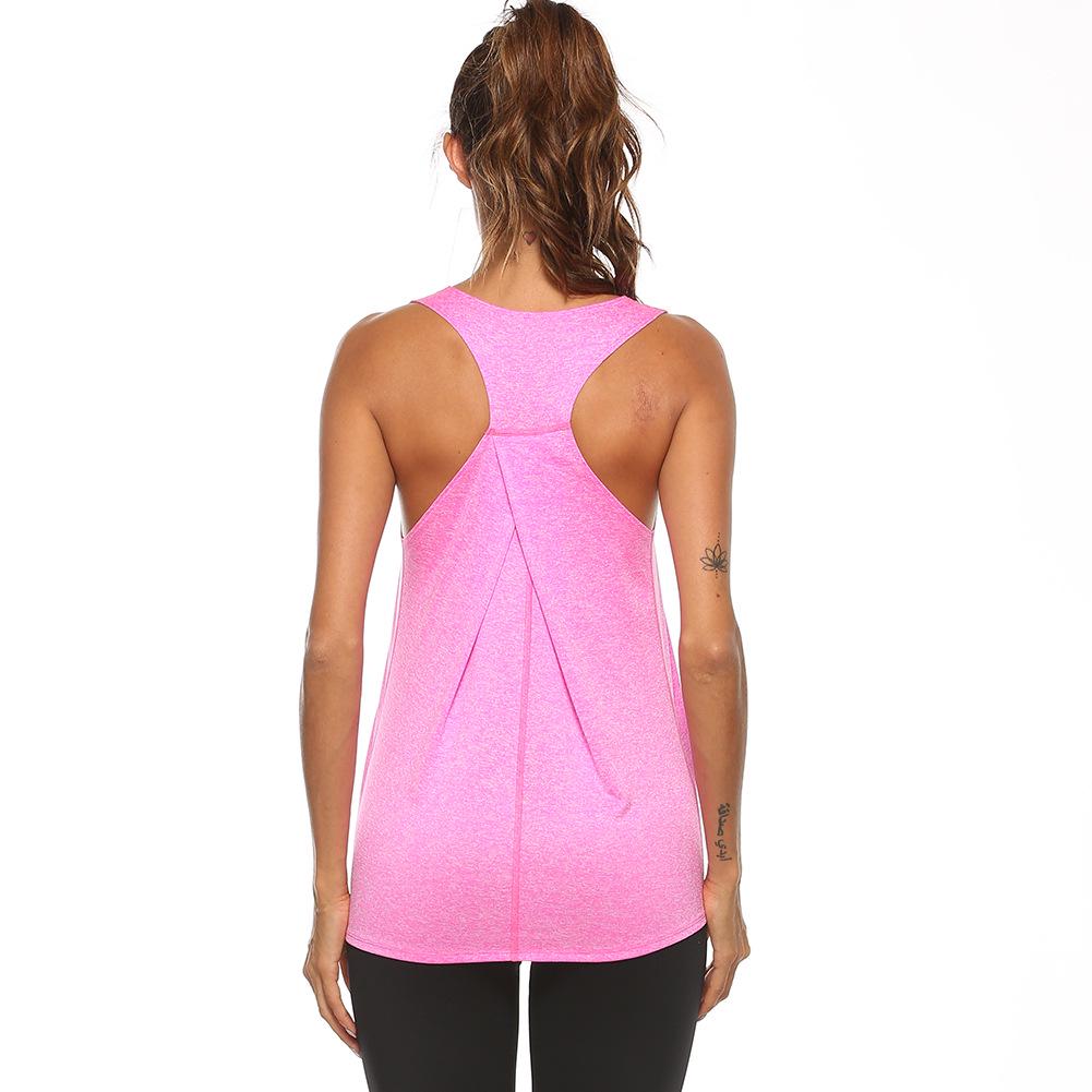 Women's Sleeveless Quick-Dry Fitness Top for Cycling, Running, Yoga, and Pilates