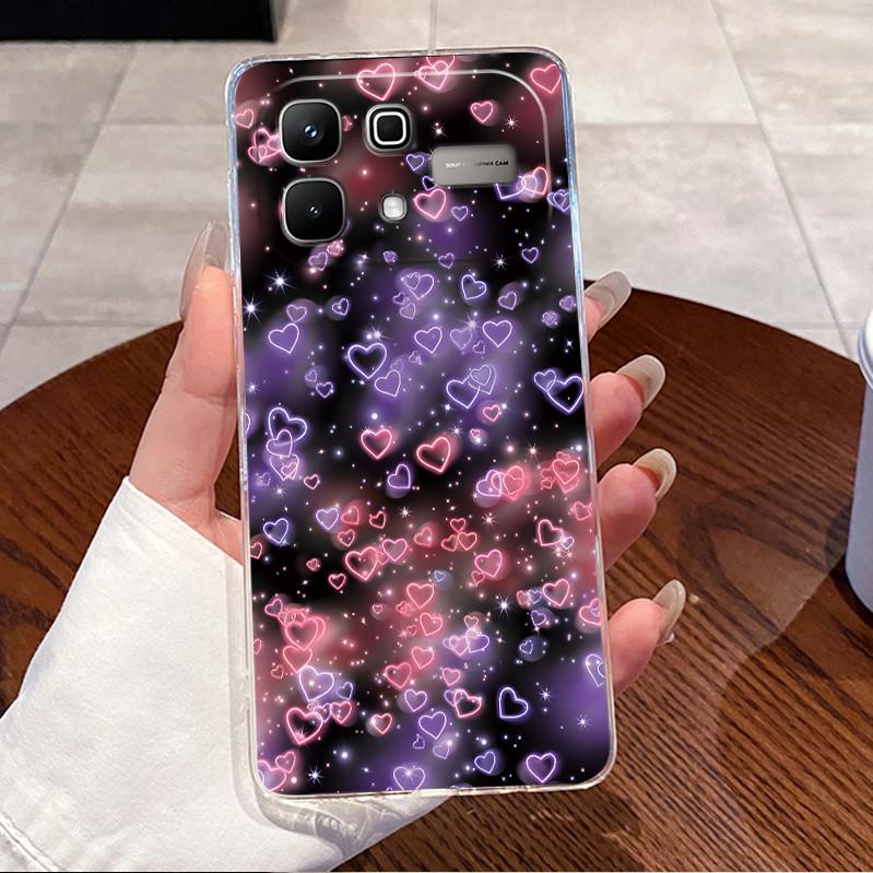 Case For Infinix Note 60 Pro Note60 5G Casing X6879 X6878 Luxury Cute Love Rabbit Funny Clear Slim Soft TPU Silicone Phone Case