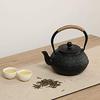 Nanbu Ironware 4-Piece Cast Iron Teapot, Tea Kettle, and Trivet Set (Product Code: 01 Sakura YH900)
