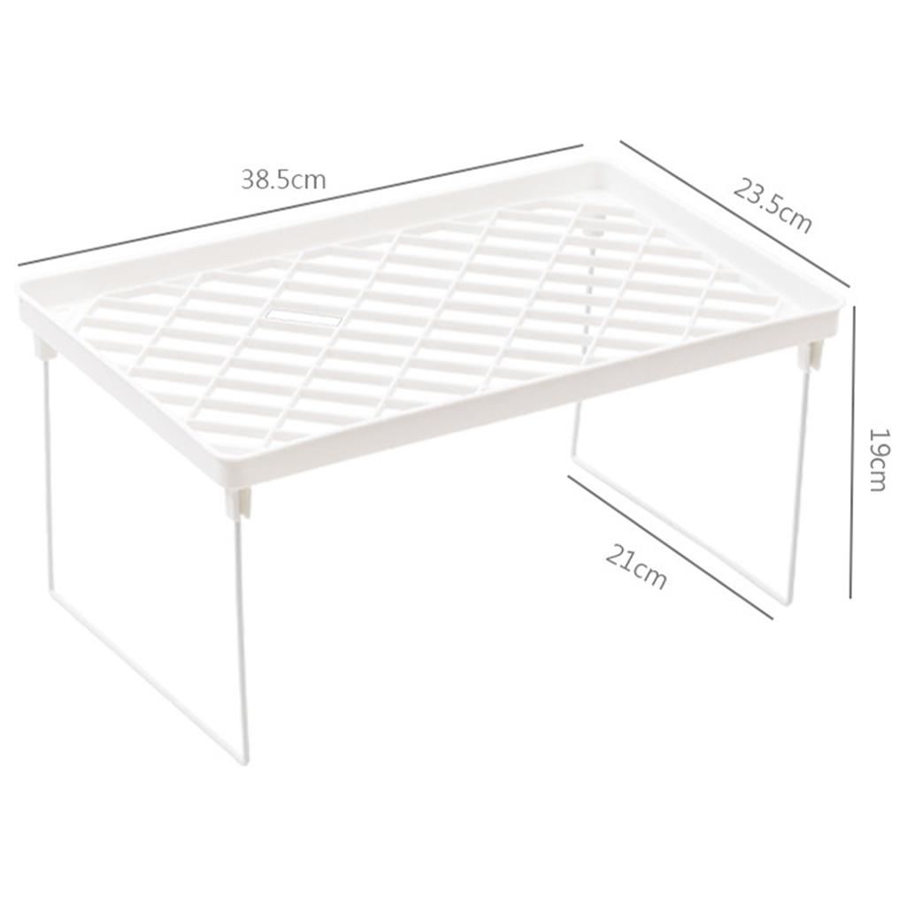 Bathroom Organizer Kitchen Utility Storage Rack Shelf Divider Makeup Home S