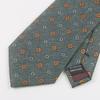 Men'S Business Gentleman'S Suit Wedding Meeting Pattern Host High-End Jacquard Green 8Cm Hand Tie